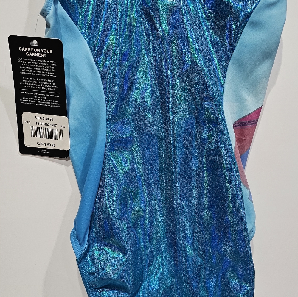 Disney Frozen Blue and White Leotard - Picture 2 of 8